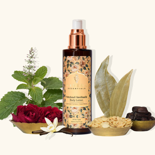 Patchouli Vanillasilk Body Lotion - Viveda Essentials