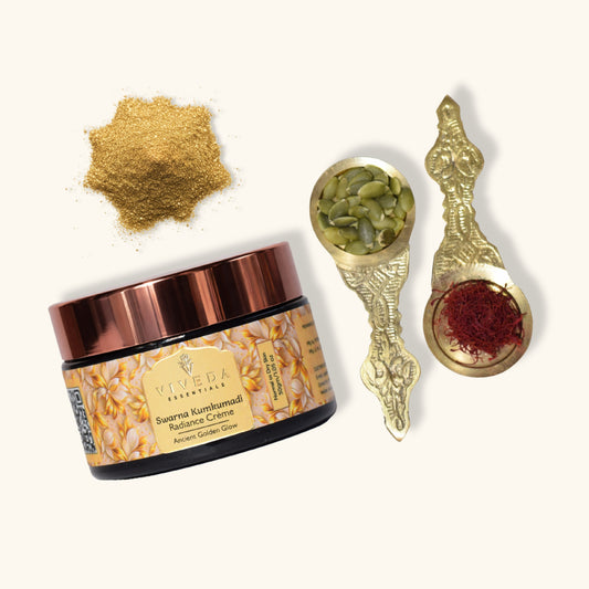 Swarna Kumkumadi Radiance Crème - Viveda Essentials