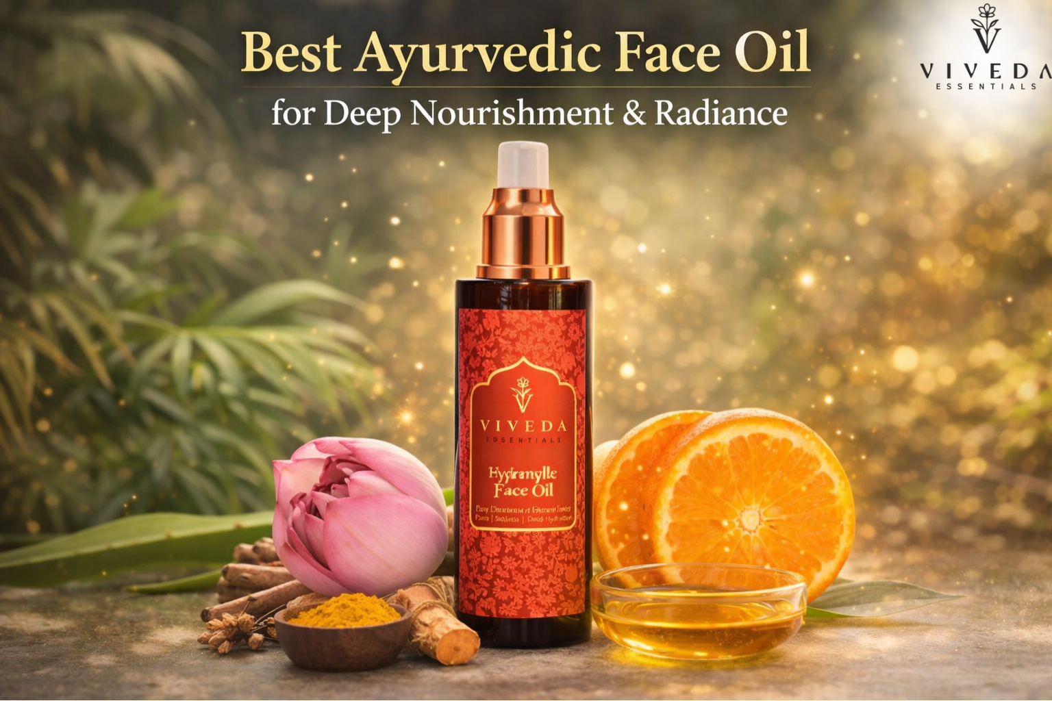 Best Ayurvedic Face Oil for Deep Nourishment & Radiance