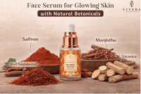 Face Serum for Glowing Skin with Natural Botanicals - Viveda Essentials