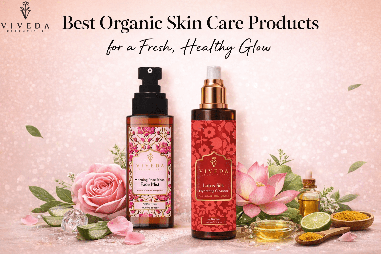Best Organic Skin Care Products for a Fresh & Healthy Glow