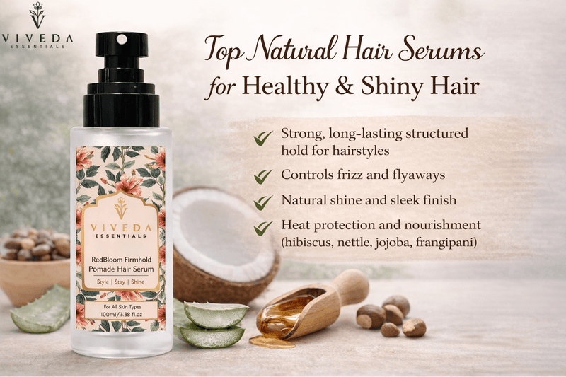 Top Natural Hair Serums for Healthy & Shiny Hair - Viveda Essentials