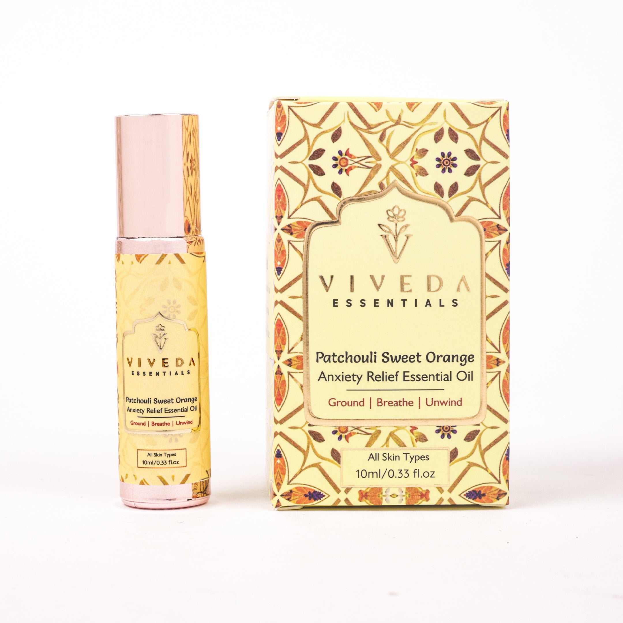 Patchouli Sweet Orange Anxiety Relief Essential Oil