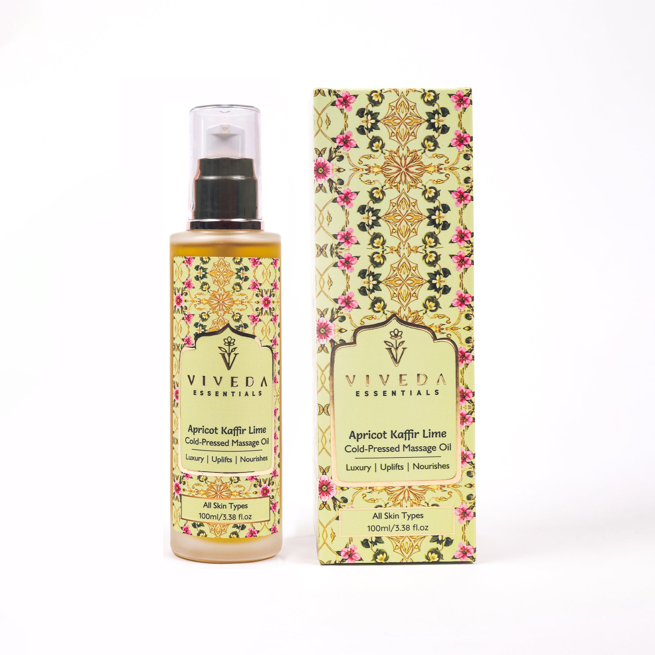 Apricot Kaffir Lime Cold-Pressed Massage Oil