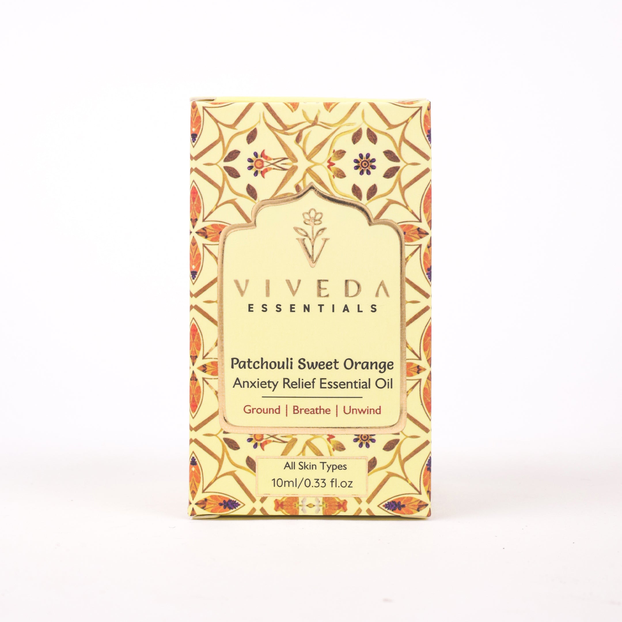 Patchouli Sweet Orange Anxiety Relief Essential Oil