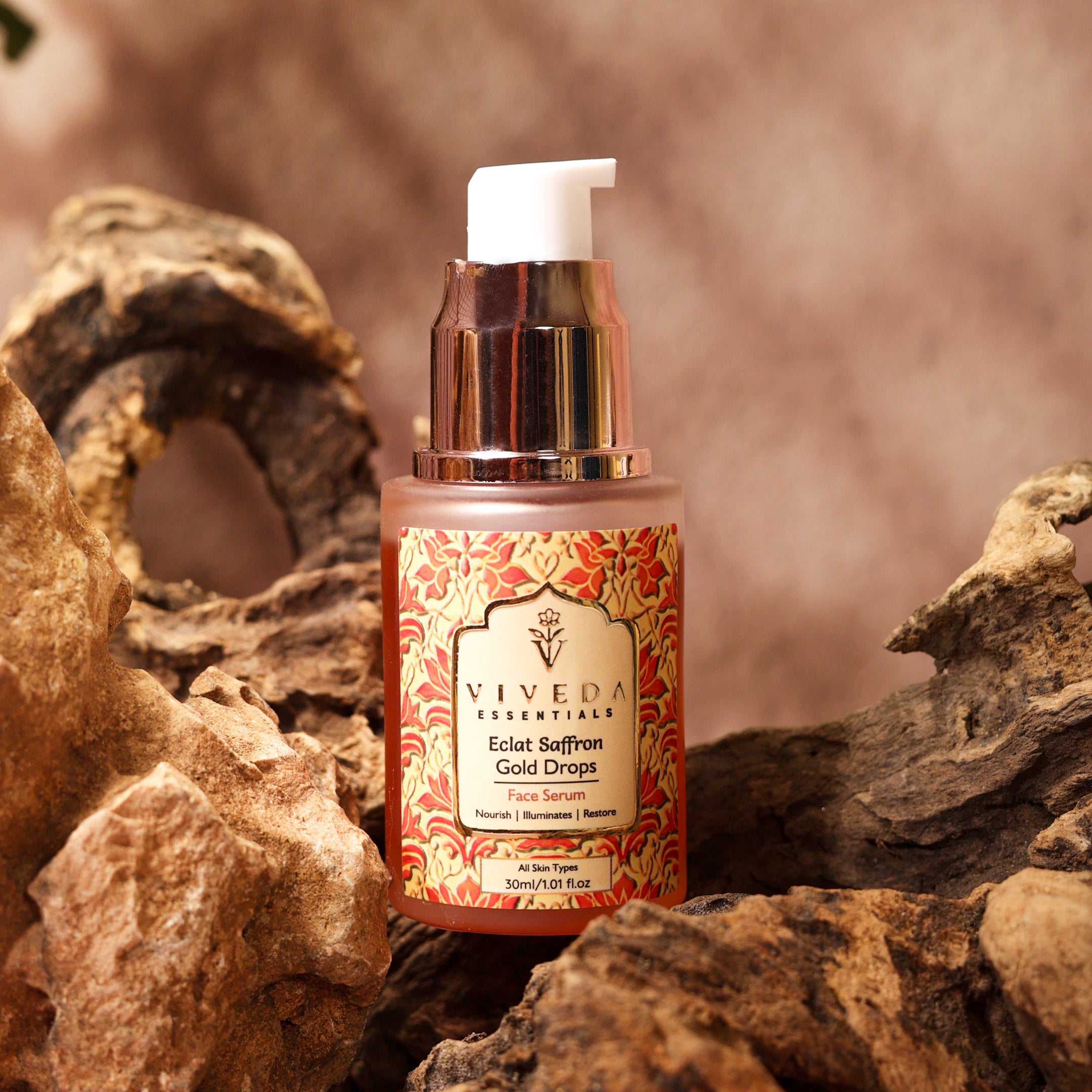 Éclat Saffron Gold Drops Face Serum