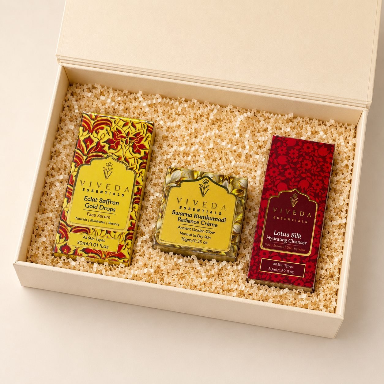 Golden Skincare Discovery Ritual corporate gift box