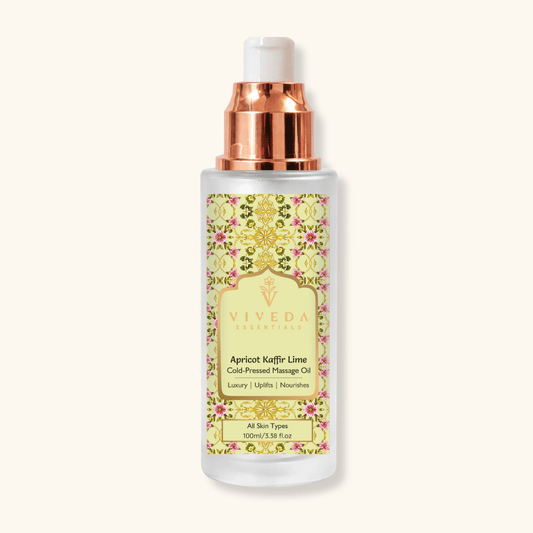 Apricot Kaffir Lime Cold - Pressed Massage Oil - Viveda Essentials