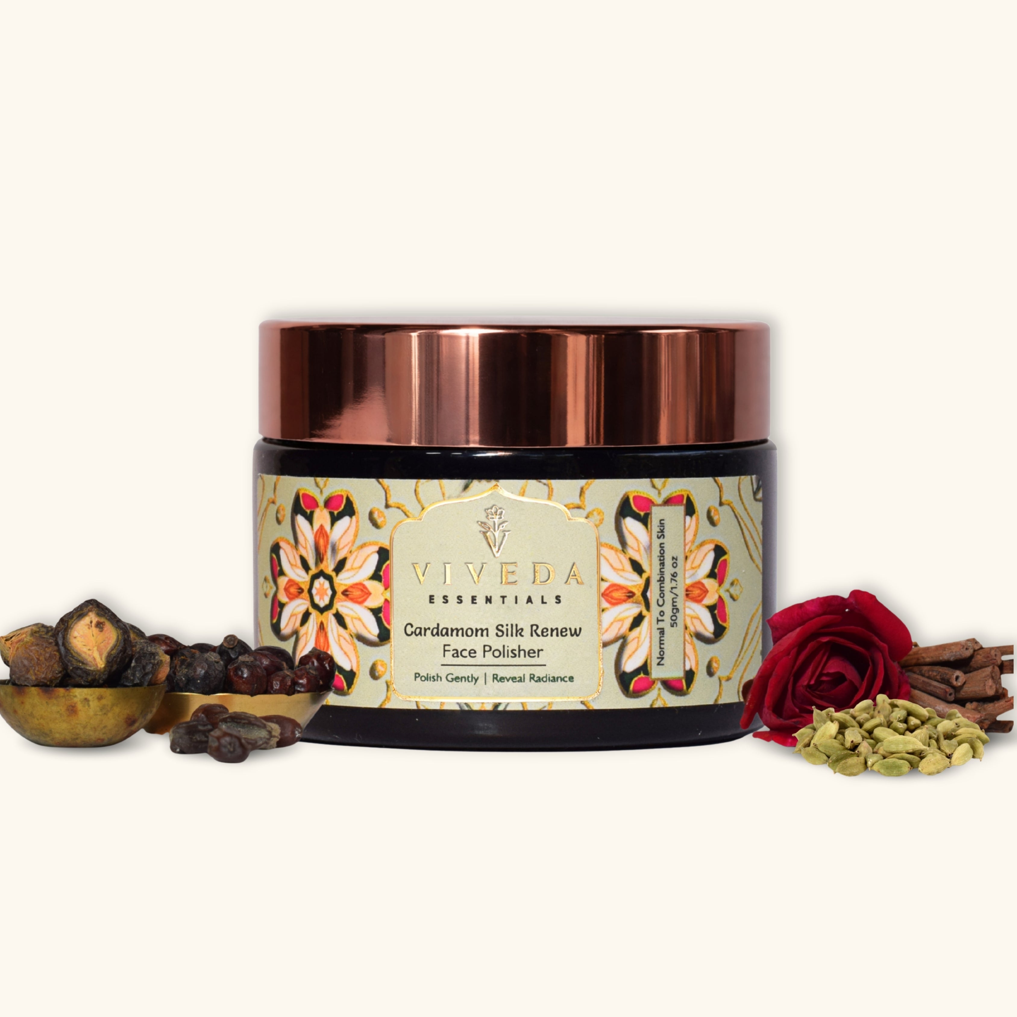 Cardamom Silk Renew Face Polisher