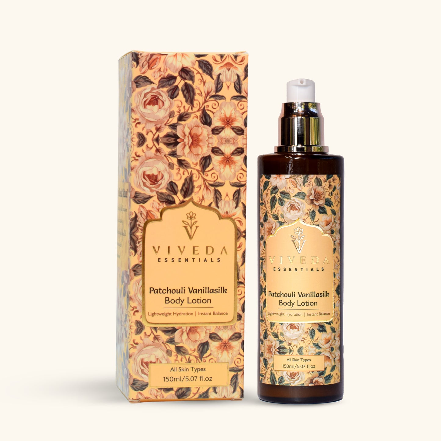 Patchouli Vanillasilk Body Lotion - Viveda Essentials