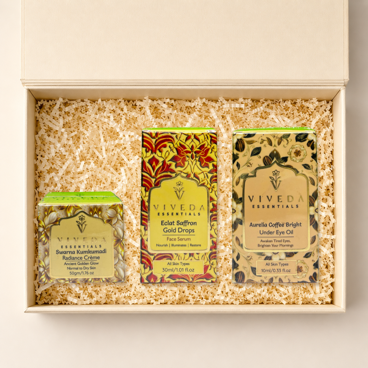 Prestige Golden Skincare Ritual corporate gift box