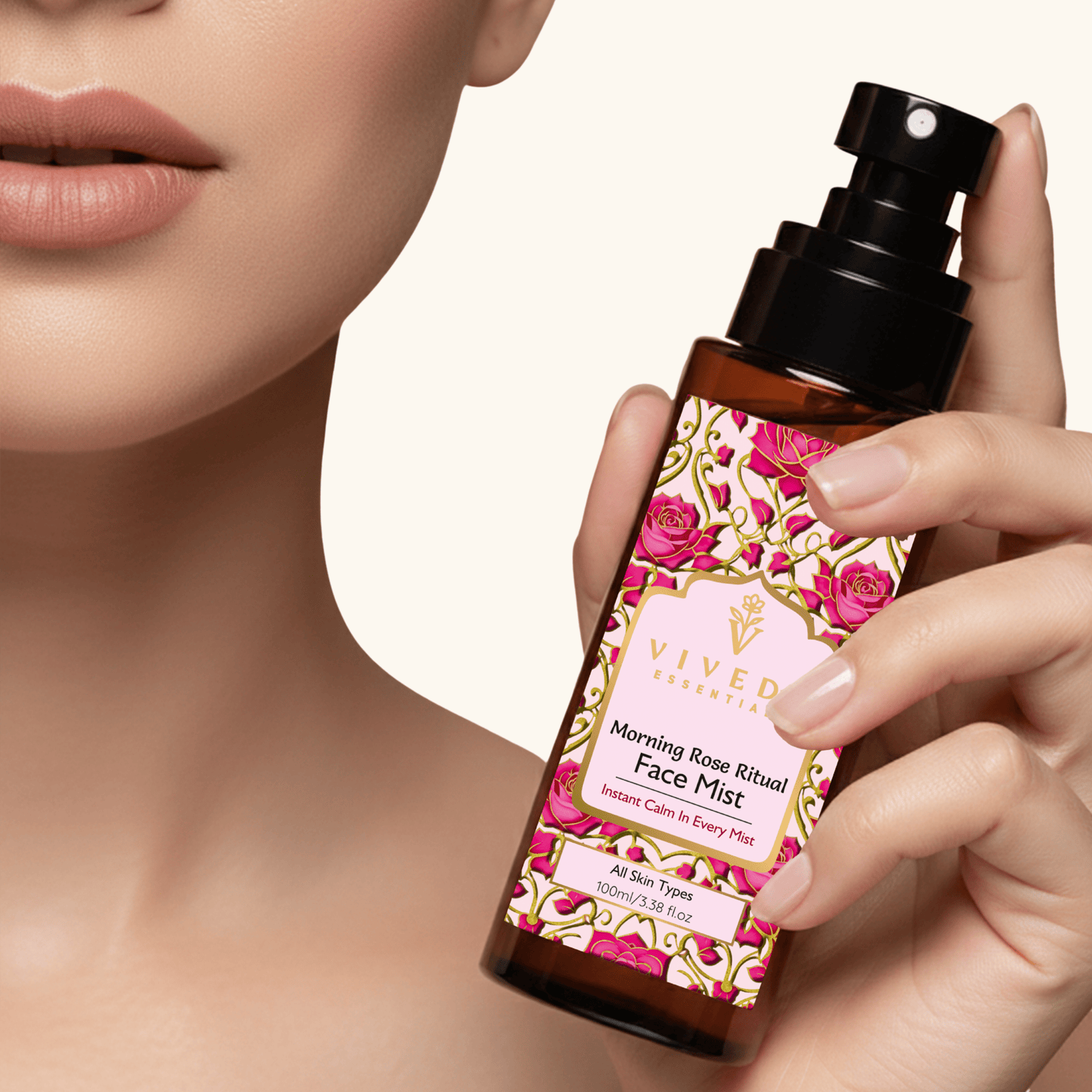 Morning Rose Ritual, Face Mist - Viveda Essentials