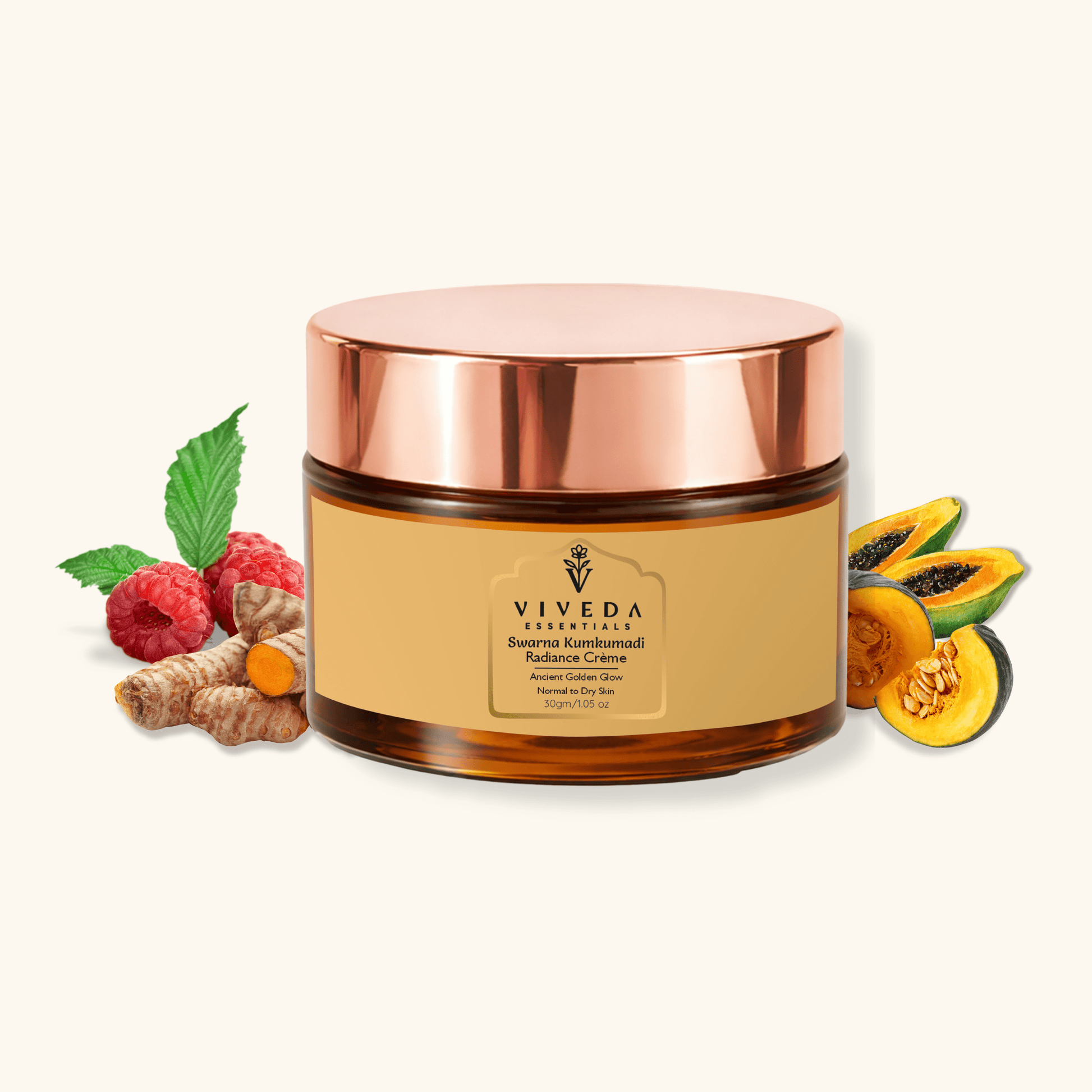 Swarna Kumkumadi Radiance Crème - Viveda Essentials