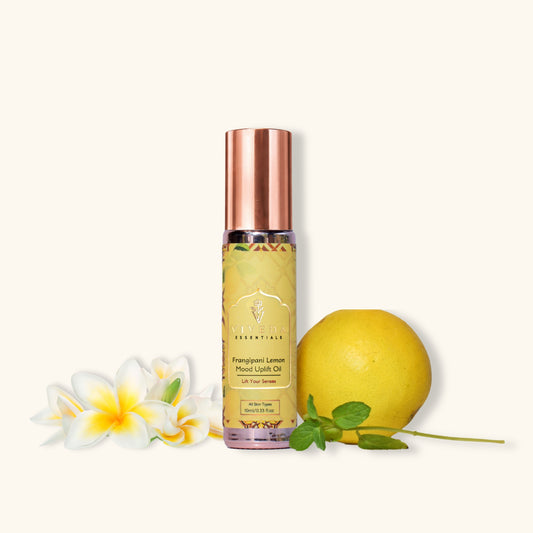 Frangipani Lemon Mood Uplift Essential Oil - Viveda Essentials