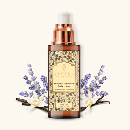 Patchouli Vanillasilk ,Body Lotion - Viveda Essentials