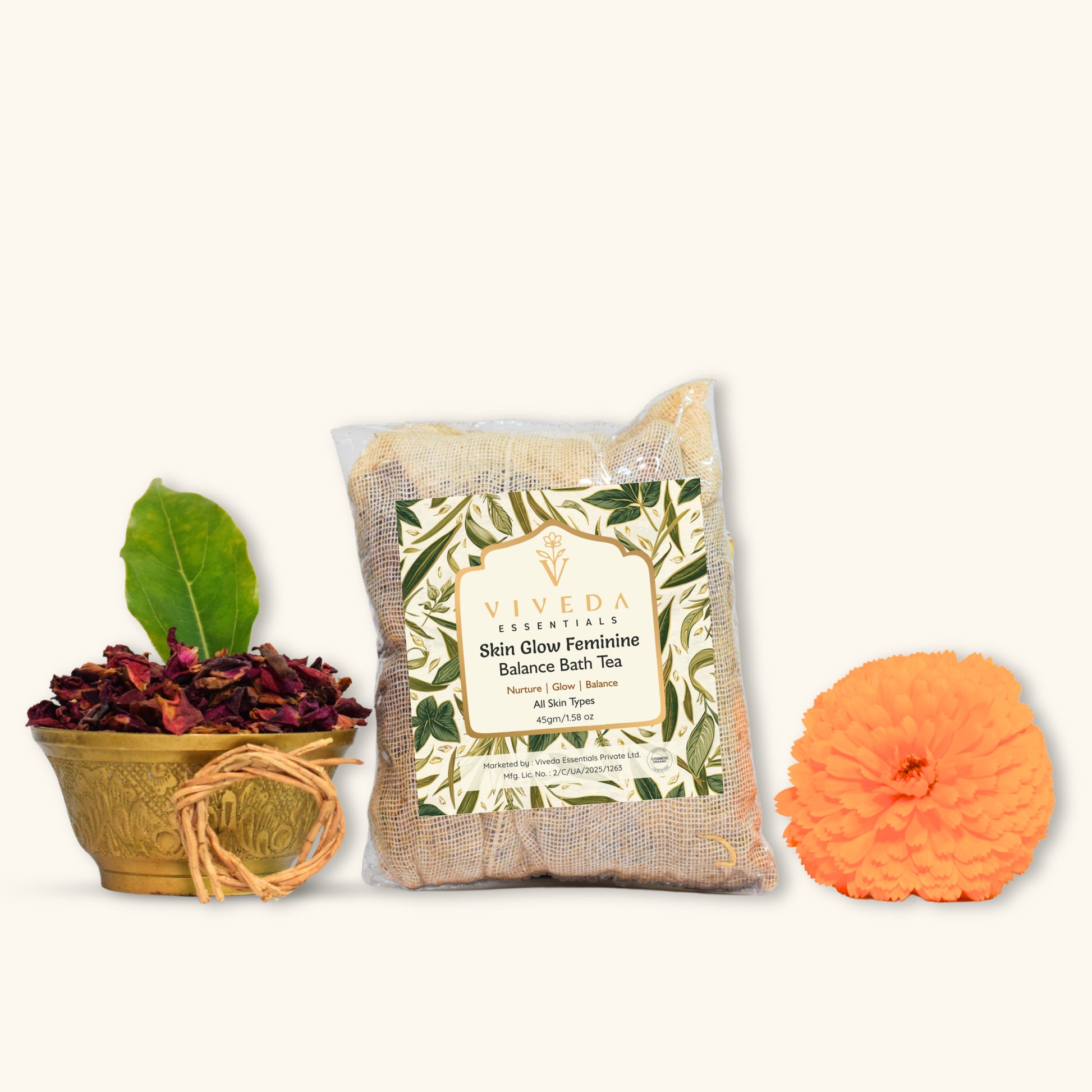 Skin Glow Feminine Balance Bath Tea - Viveda Essentials