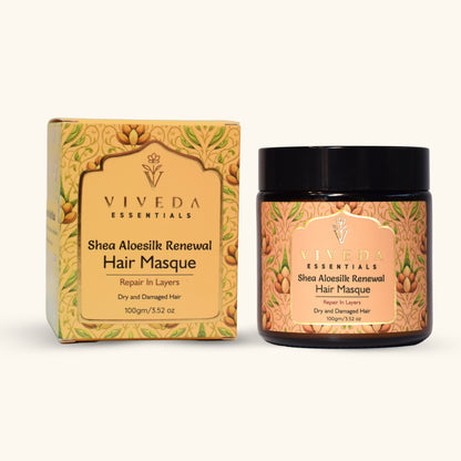 Shea Aloesilk Renewal Hair Masque - Viveda Essentials