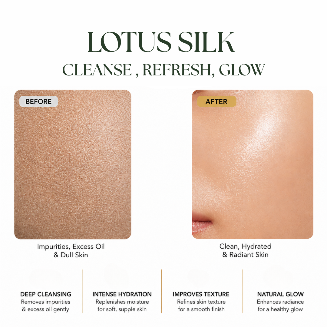 Lotus Silk Hydrating Face Cleanser