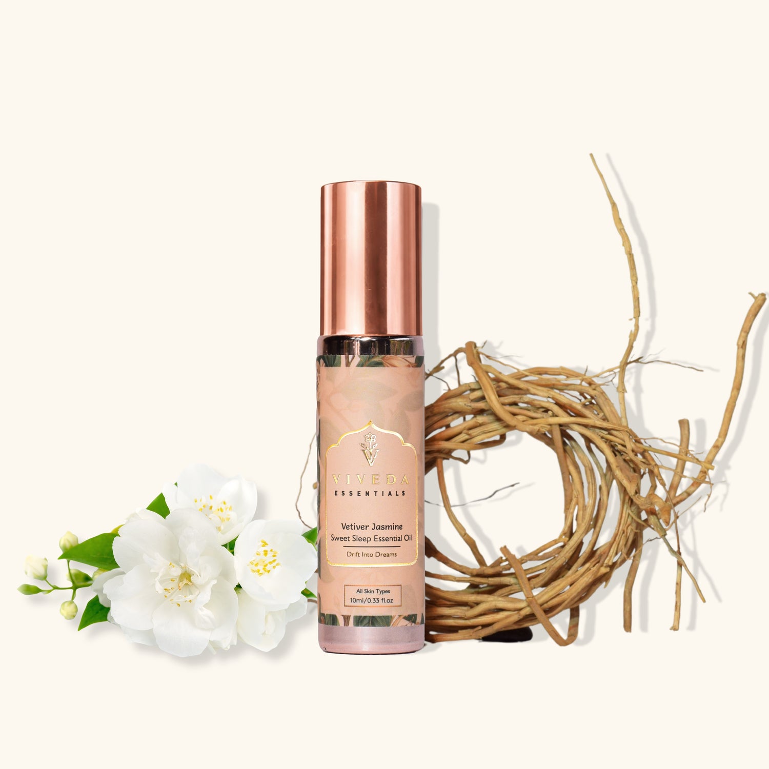 Vetiver Jasmine Sweet Sleep Essential Oil - Viveda Essentials