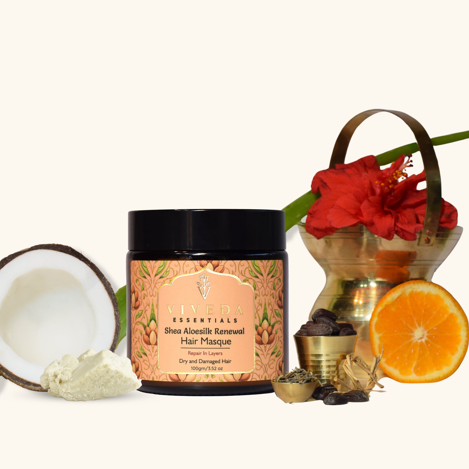 Shea Aloesilk Renewal Hair Masque - Viveda Essentials