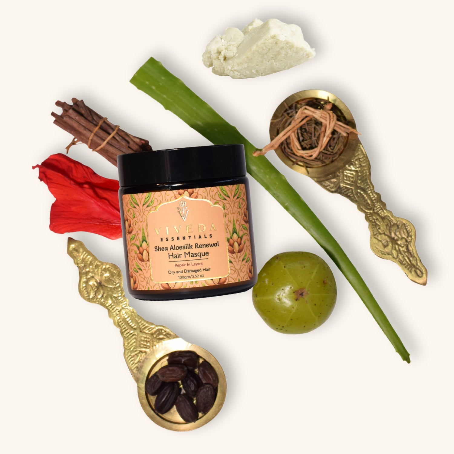 Shea Aloesilk Renewal Hair Masque - Viveda Essentials