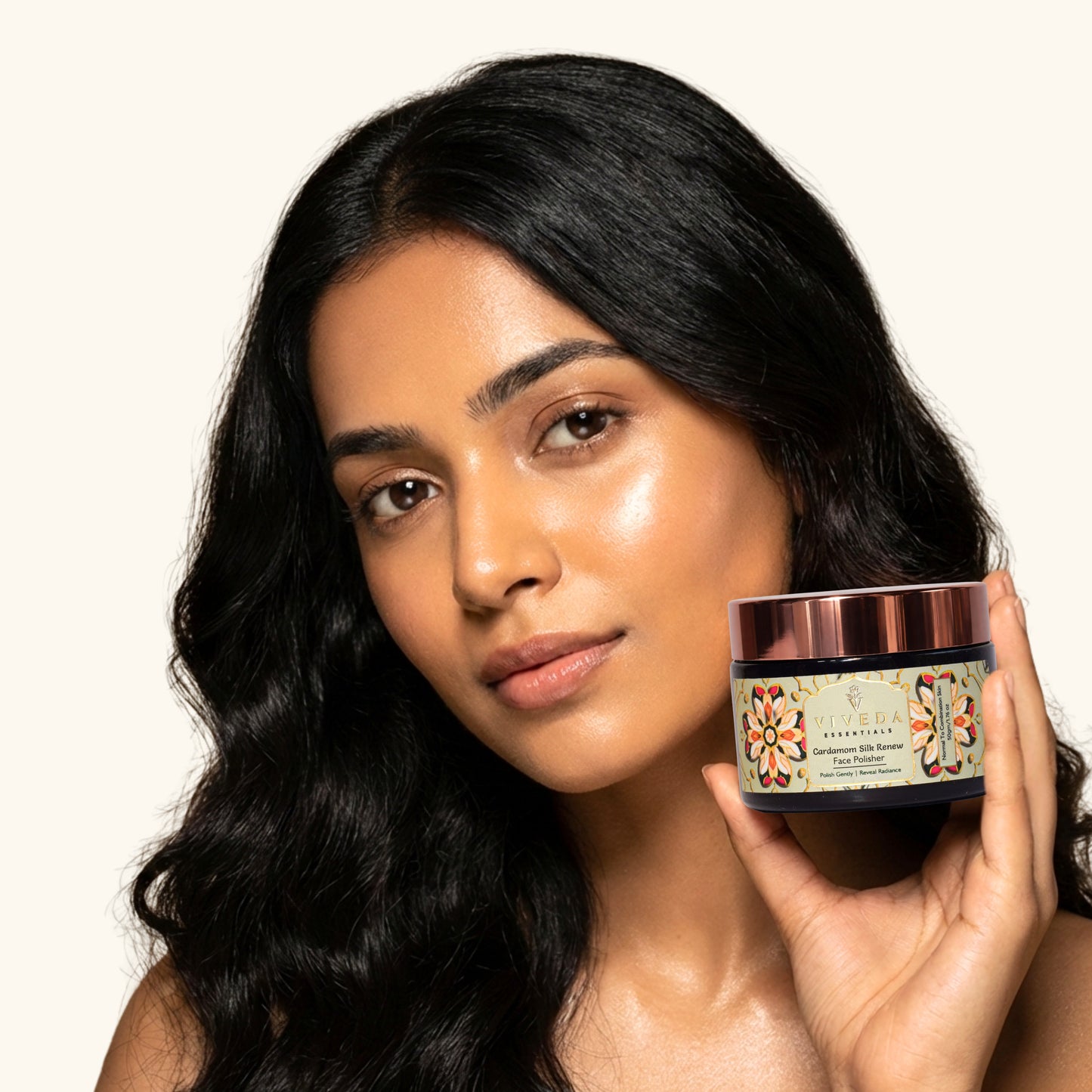 Cardamom Silk Renew Face Polisher - Viveda Essentials