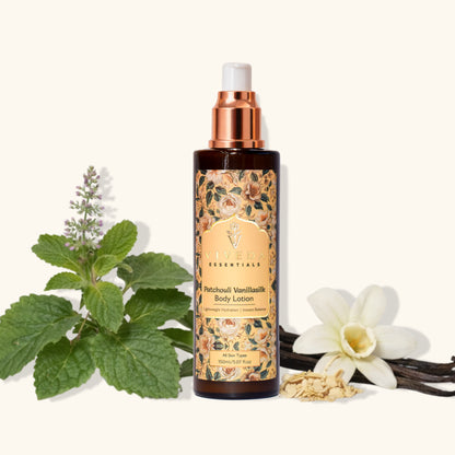 Patchouli Vanillasilk Body Lotion - Viveda Essentials