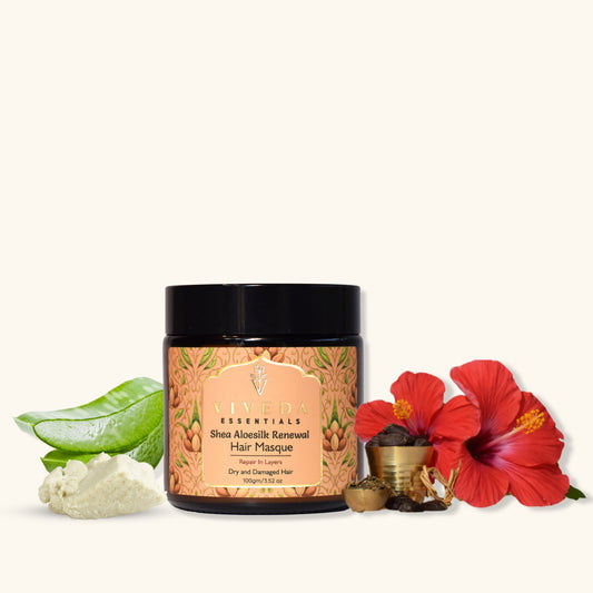 Shea Aloesilk Renewal Hair Masque - Viveda Essentials