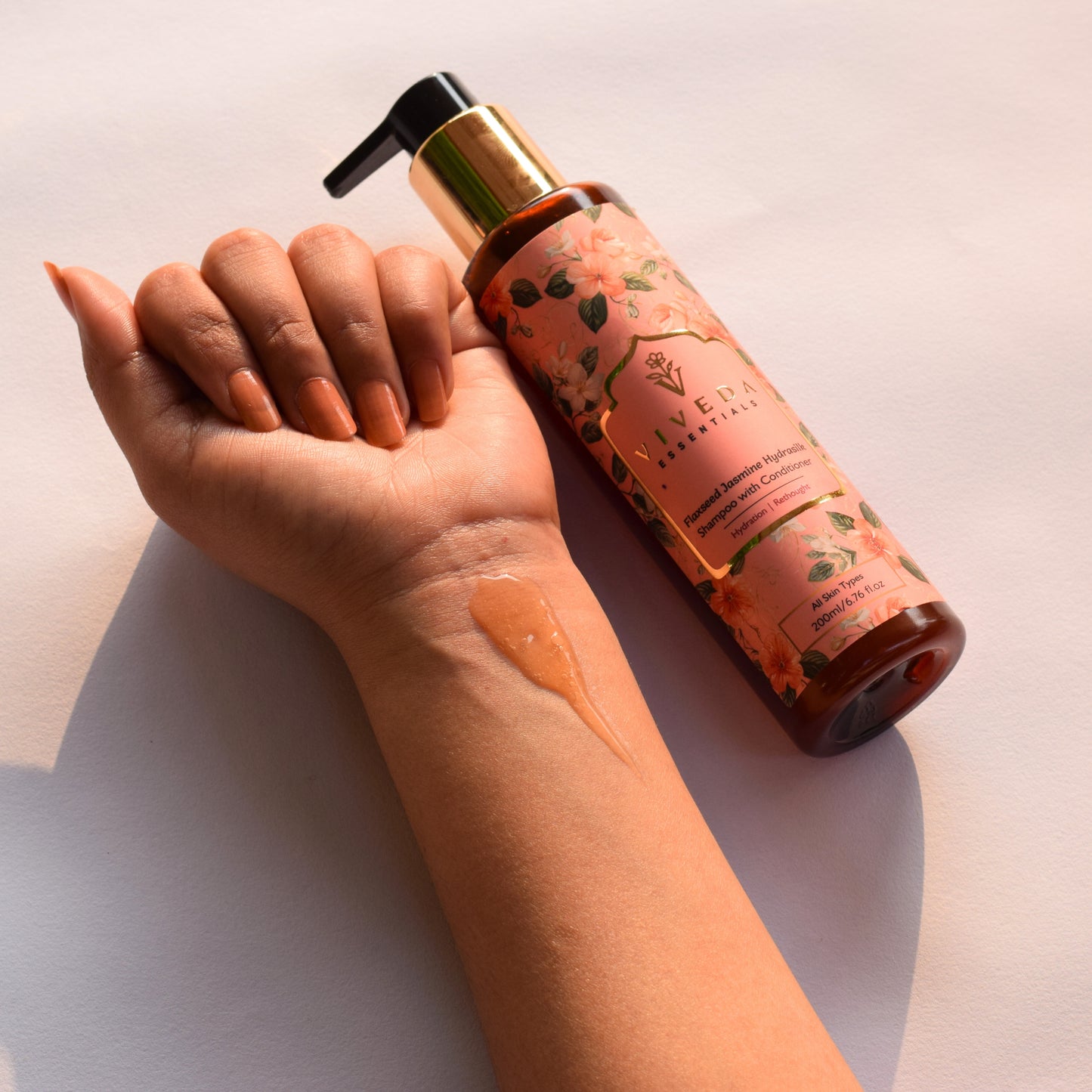 Flaxseed Jasmine Hydrasilk Shampoo with Conditioner - Viveda Essentials