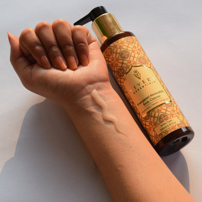 Frangipani AlmondSilk Body Cleanser - Viveda Essentials