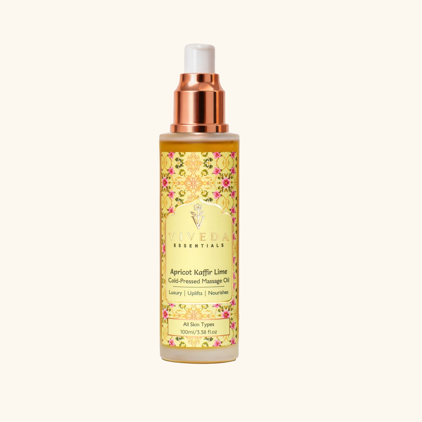 Apricot Kaffir Lime Cold - Pressed Massage Oil - Viveda Essentials