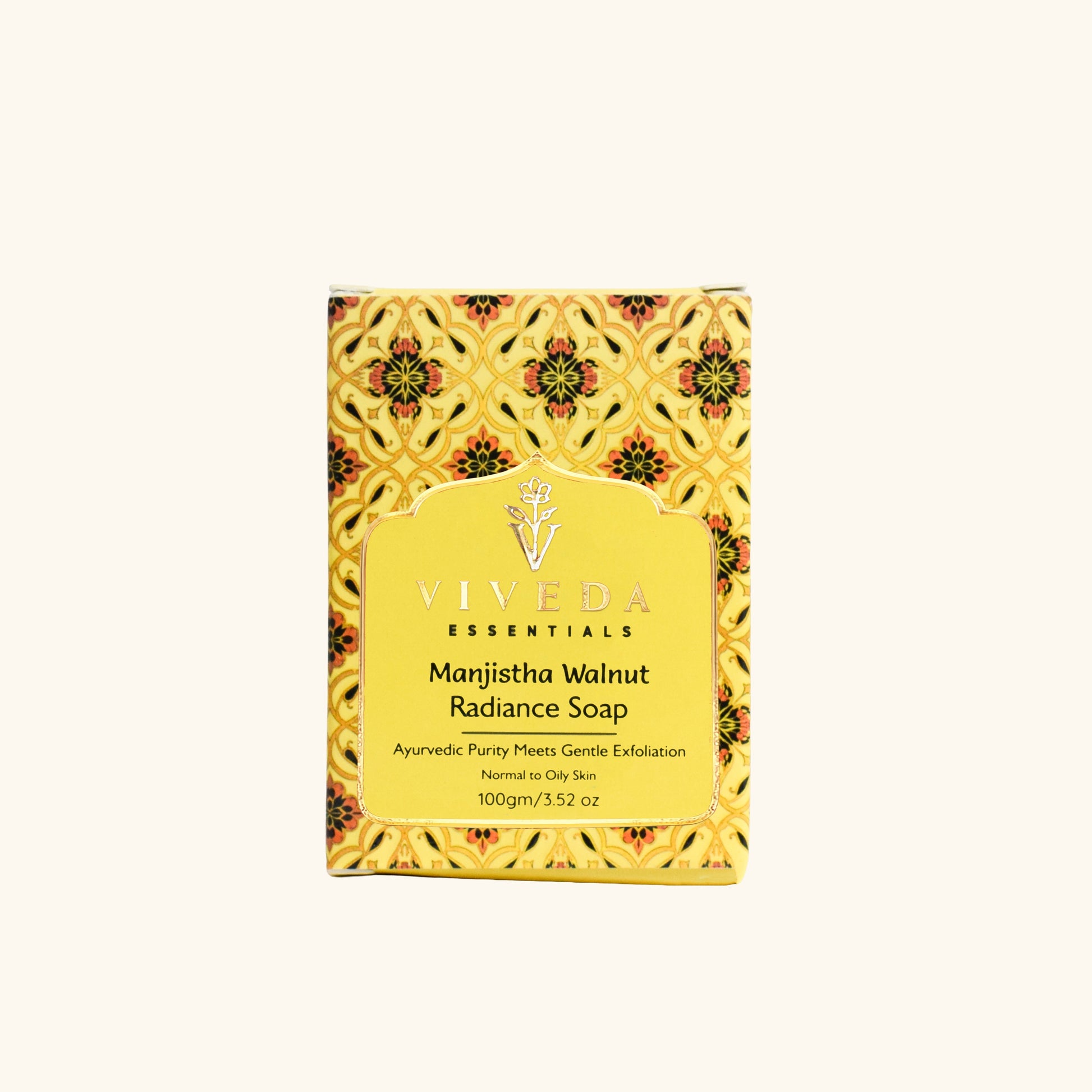 Manjistha Walnut Radiance Soap - Viveda Essentials