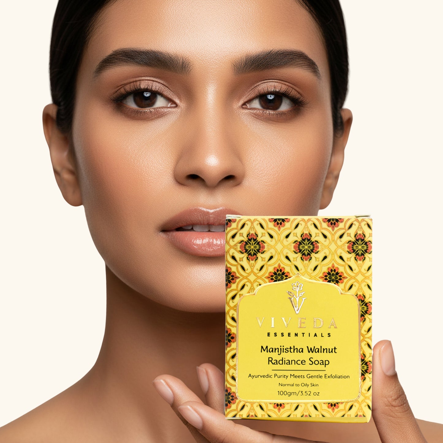 Manjistha Walnut Radiance Soap - Viveda Essentials