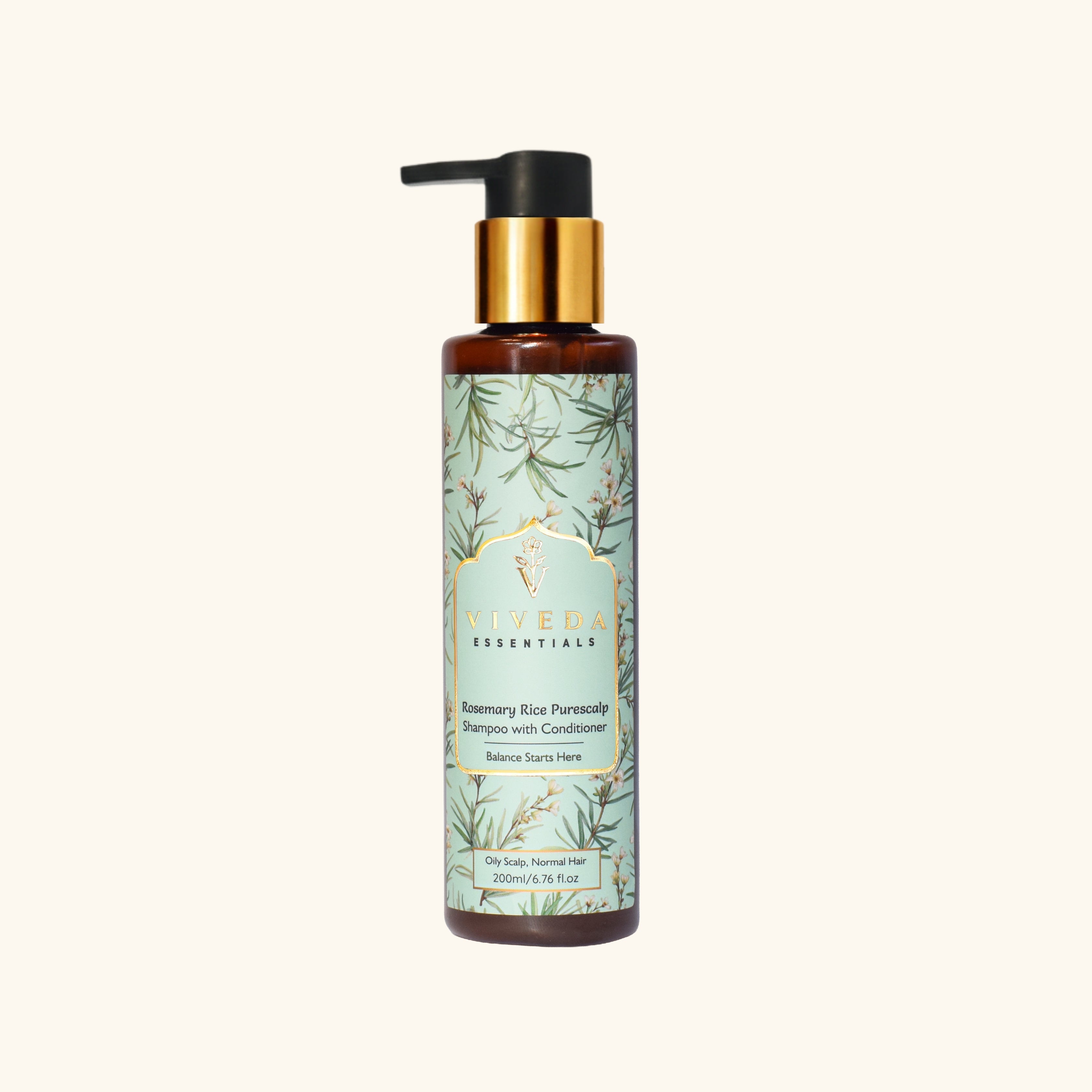 Rosemary Rice Purescalp Shampoo with Conditioner - Viveda Essentials
