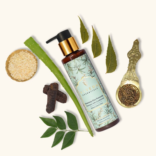 Rosemary Rice Purescalp Shampoo with Conditioner - Viveda Essentials