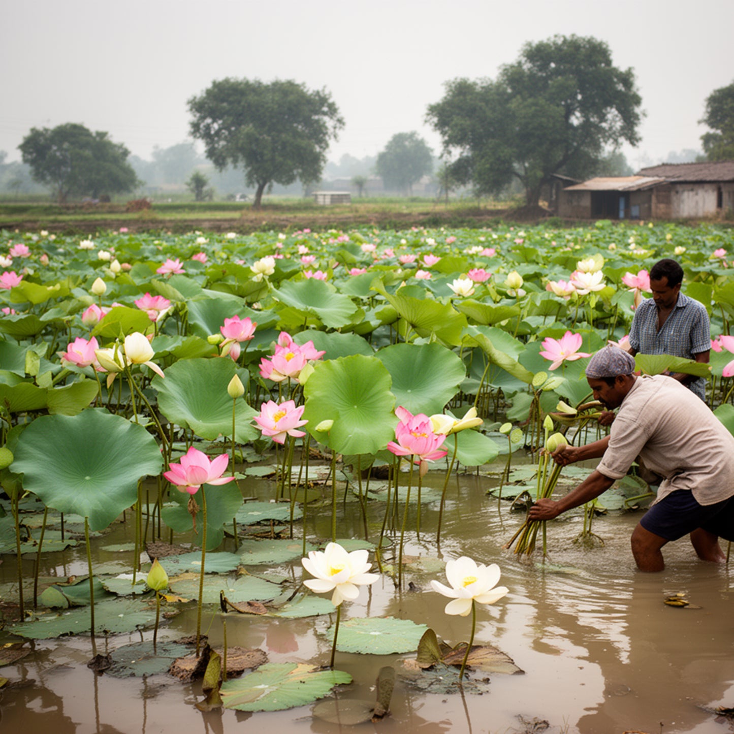 Lily Lotus velvet Soufflé - Viveda Essentials