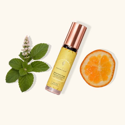 Patchouli Sweet Orange Anxiety Relief Essential Oil - Viveda Essentials