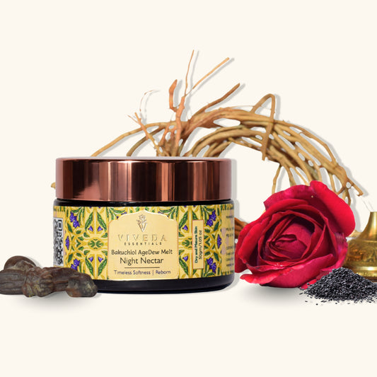 Bakuchiol AgeDew Melt Night Nectar - Viveda Essentials