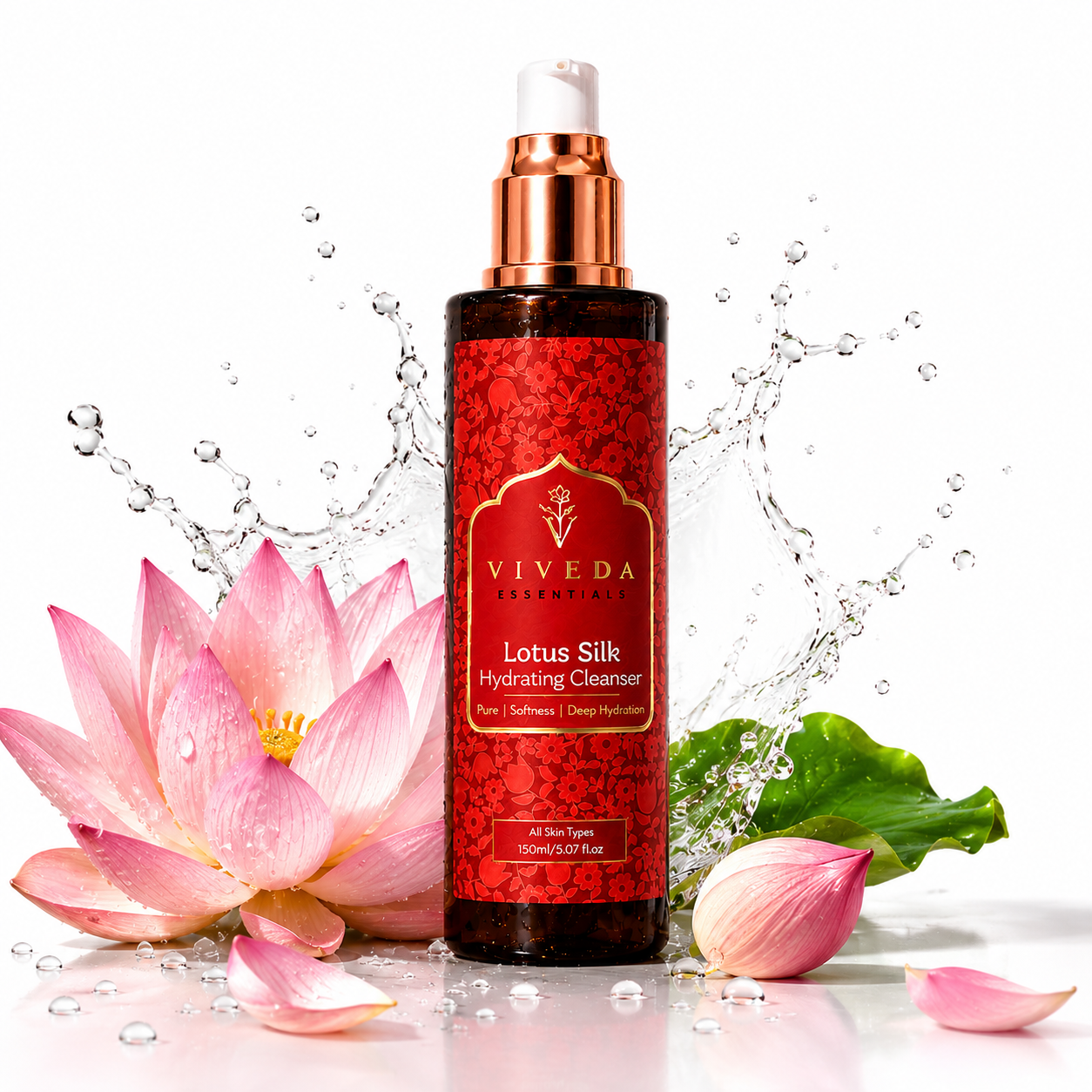 Lotus Silk Hydrating Face Cleanser