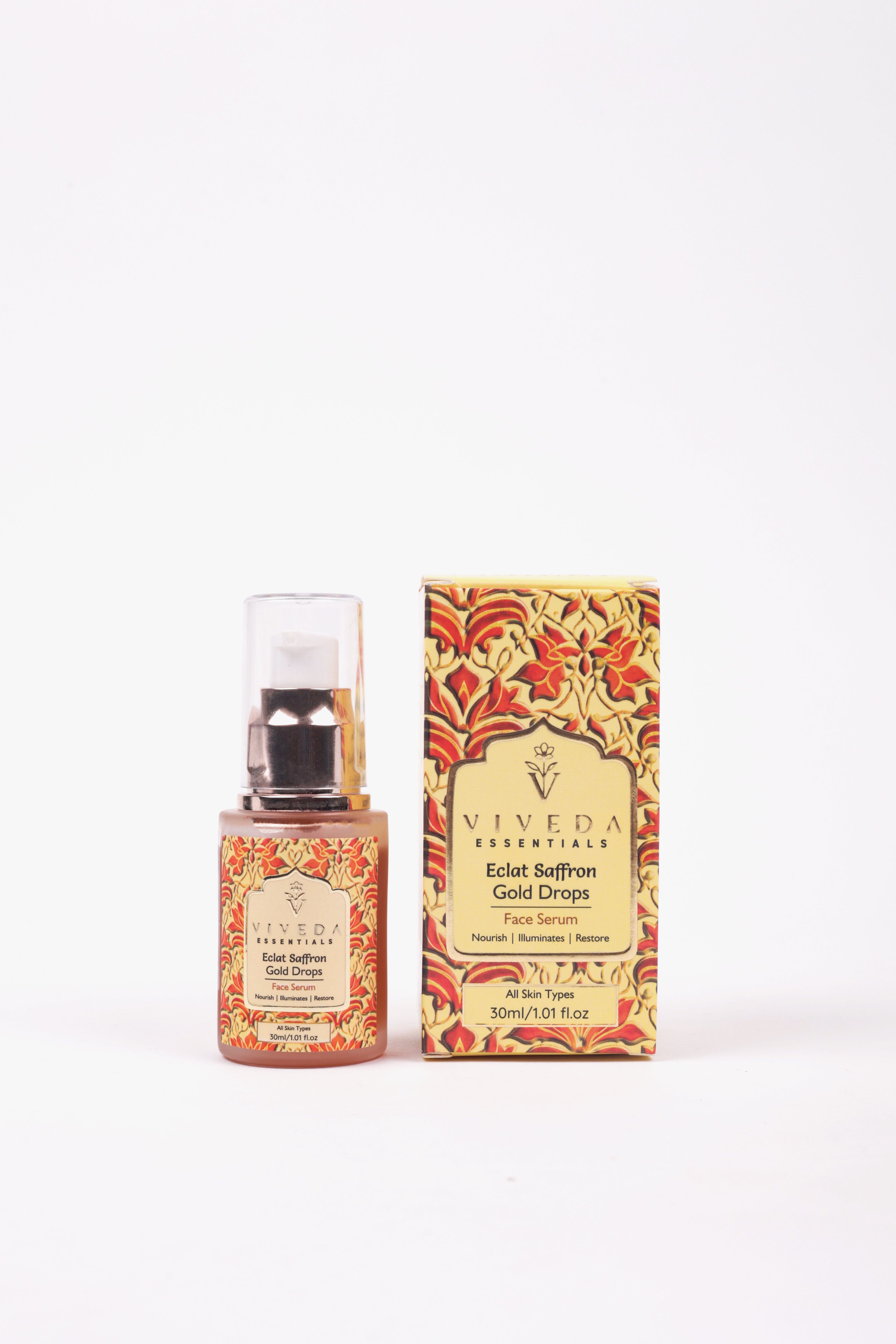 Éclat Saffron Gold Drops Face Serum